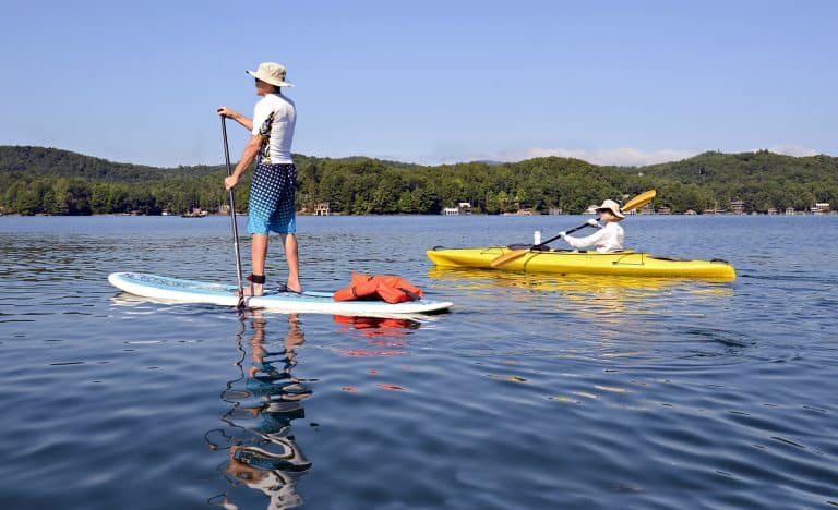 Stand Up Paddleboard vs Kayak
