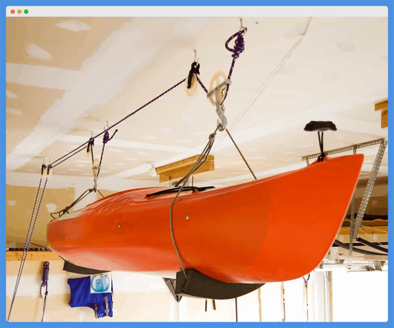 6 Best Ways To Store A Kayak In The Garage Kayak Help