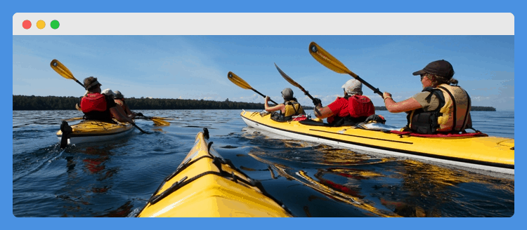 sea kayak trip planner