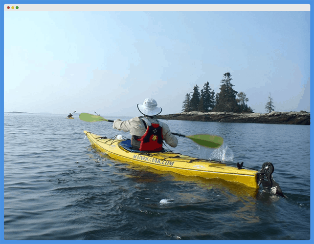 sea kayak trip planner