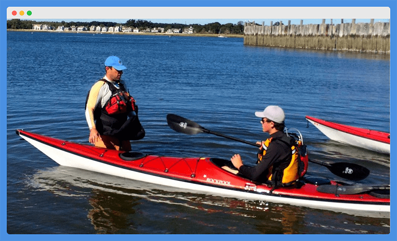 sea kayak trip planner