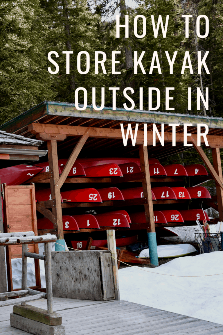 How To Store Kayak Outside In Winter? Kayak Help