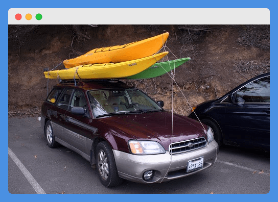 How To Transport 2 Kayaks Without A Roof Rack Kayak Help