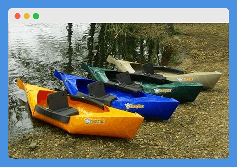 Foldable kayaks can be avoided
