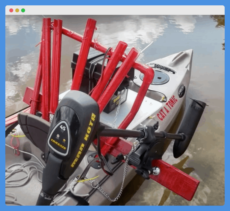 How To Make A Trolling Motor Mount For A Kayak? Kayak Help