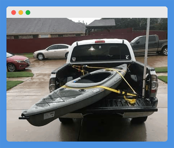 How To Tie Down A Kayak In A Truck Bed? Kayak Help