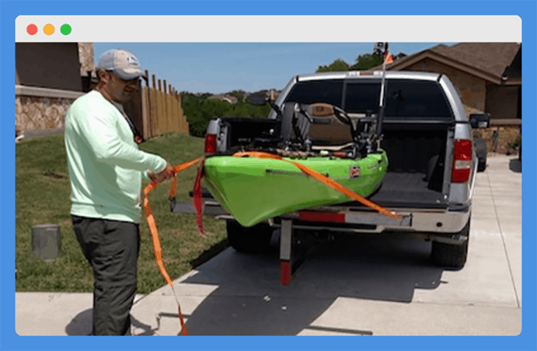 How To Tie Down A Kayak In A Truck Bed? Kayak Help