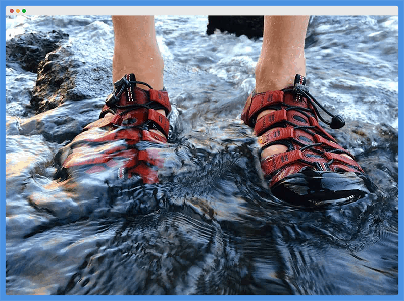 Sandals for kayaking on sale