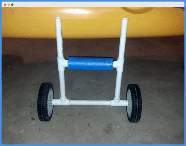 PVC Kayak Cart DIY, Plans, Reviews, How To Guide 2024 Kayak Help