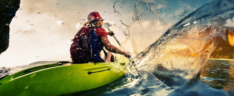 How To Paddle A Kayak Without Getting Wet?