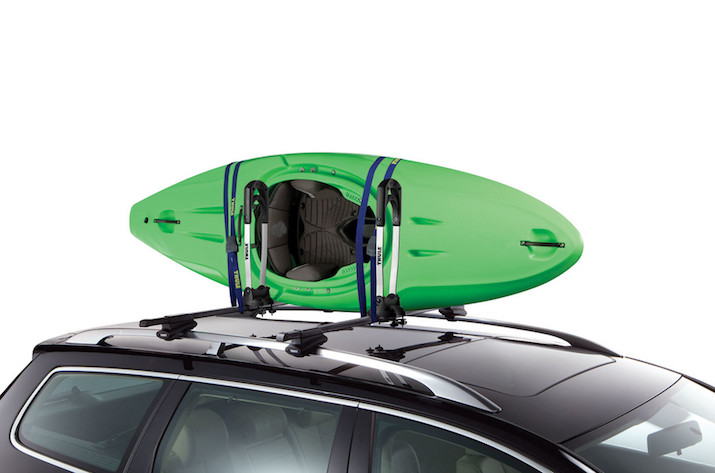 Triple kayak on sale roof rack