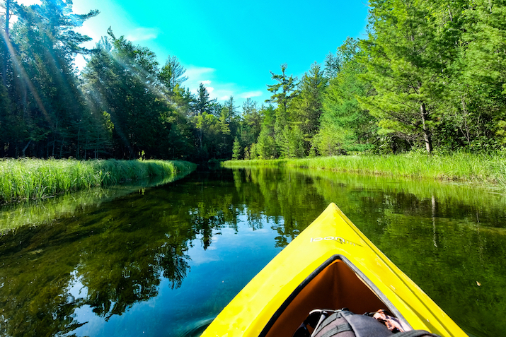 best kayaking trips in michigan