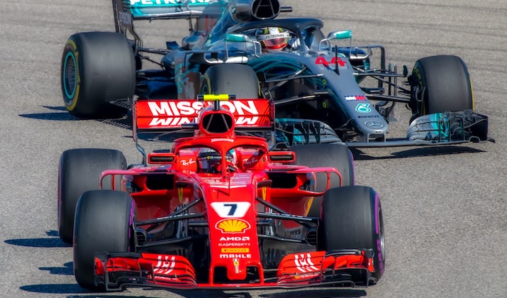 Automobile racing - popular rich people sport.