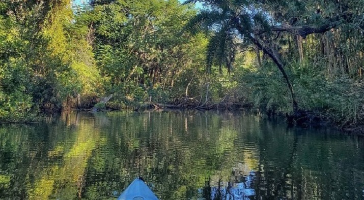 kayak camping trip