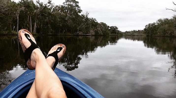 kayak camping trip