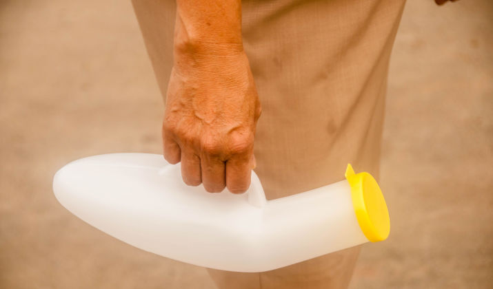 Use a Portable Urinal