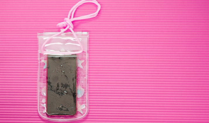 Get a Waterproof Pouch