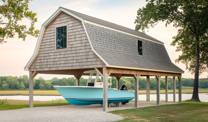 10 Boat Carport Ideas – Simple Builds To Protect Your Boat
